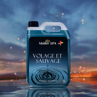 SPRCHOVÝ GÉL S PARFÉMOM VOLAGE ET SAUVAGE PÁNSKE VÔŇA Möller SPA + 5L